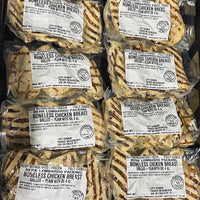 Grilled Boneless Chicken Breasts - PLAIN WITH OIL