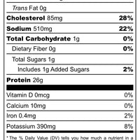 Grilled Boneless Chicken Breasts - LEMON