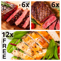 New York Strip and Ribeye Bundle