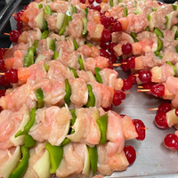 Filet Mignon & Chicken Kabobs with Luau Sauce - Combo Pack