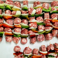 Hot Sausage Kabobs
