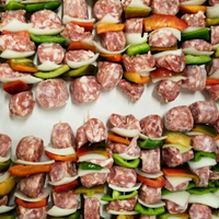 Sweet Sausage Kabobs