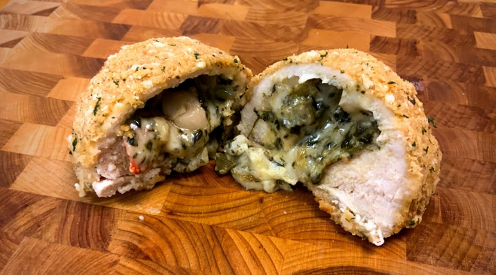 Stuffed Chicken Florentine