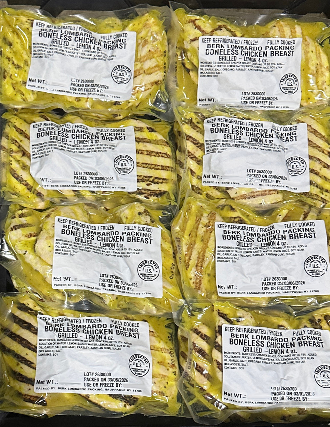 Grilled Boneless Chicken Breasts - TERIYAKI