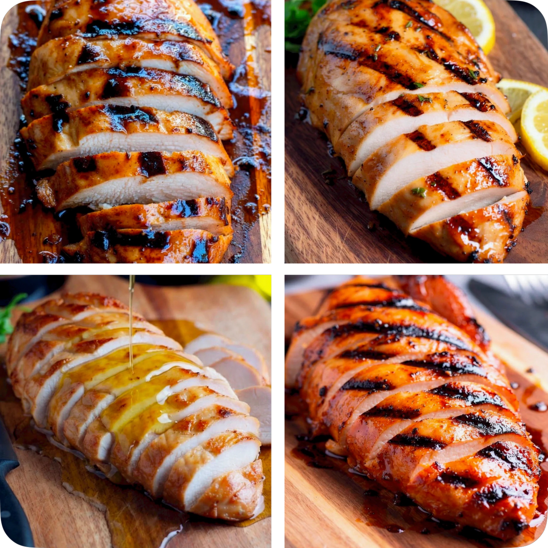 Grilled Boneless Chicken Breasts - VARIETY PACK