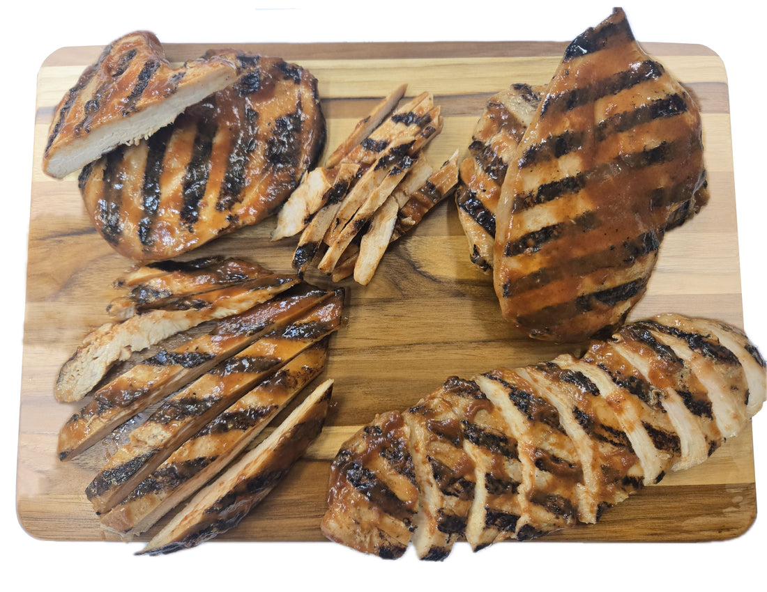 Grilled Boneless Chicken Breasts - BBQ