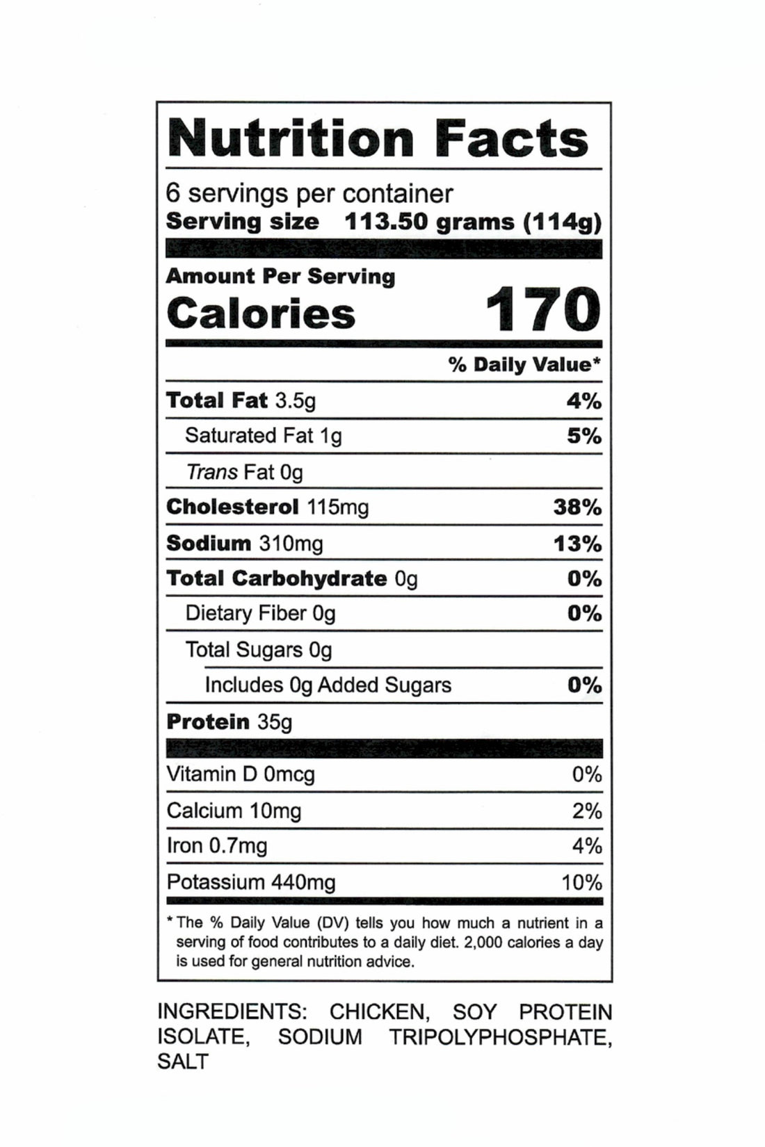 Grilled Boneless Chicken Breasts - PLAIN