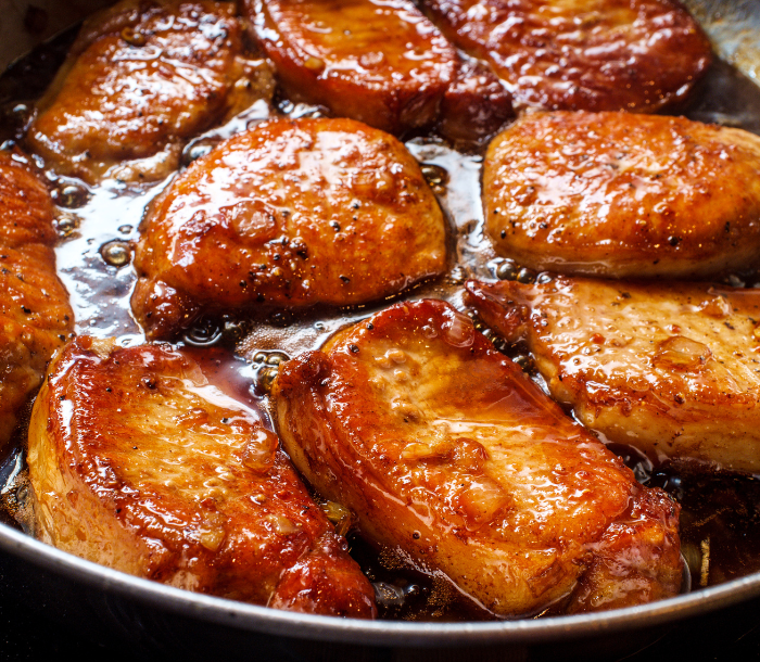 Honey BBQ Marinated Pork Chops