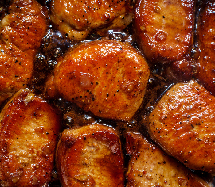 Honey BBQ Marinated Pork Chops