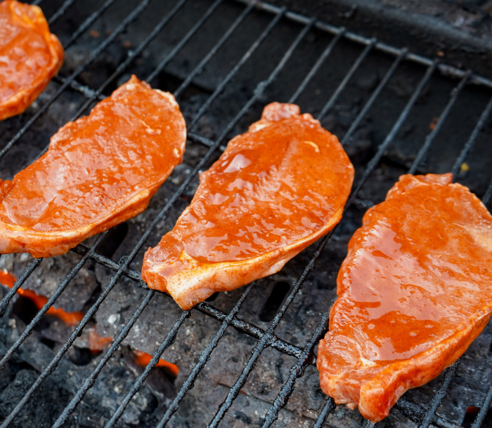 Honey BBQ Marinated Pork Chops