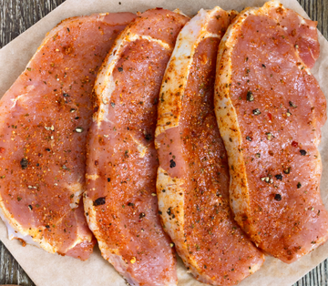 Lemon Pepper Marinated Pork Chops